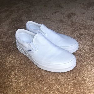 Vans Slip Ons White
